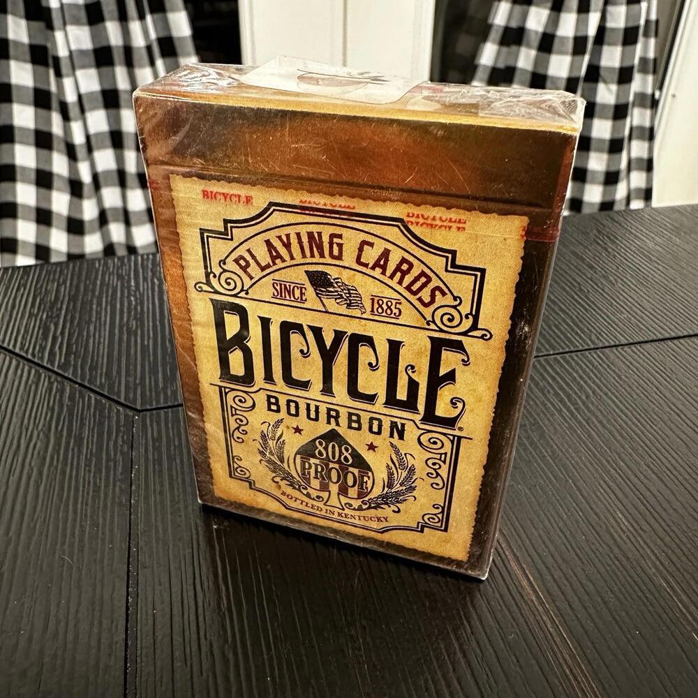 Bourbon Bicycle Playing Cards Poker Size Deck USPCC Custom Limited Edition New